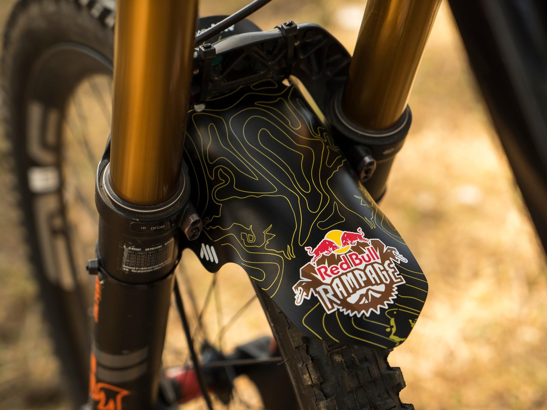 AMS X RED BULL RAMPAGE MUD GUARD