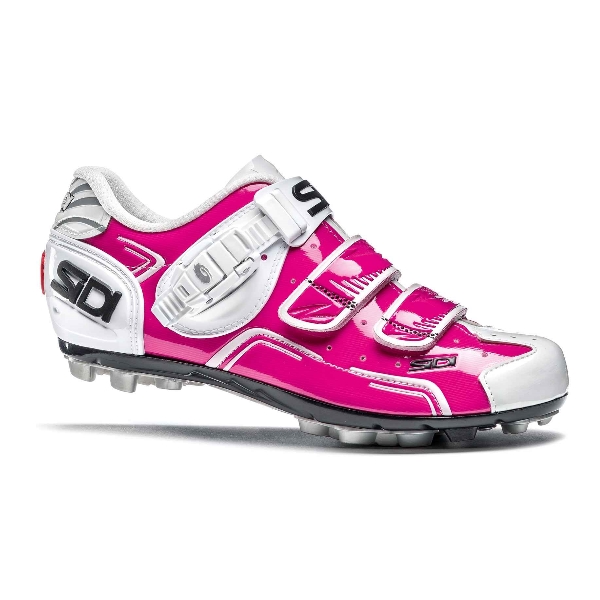 SIDI MTB BUVEL WOMAN FUXIA - WHITE