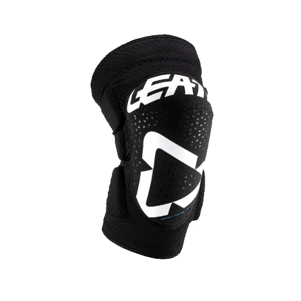 LEATT KNEE GUARD 3DF 5.0 JR WHITE - BLACK
