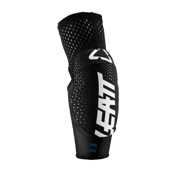LEATT ELBOW GUARD 3DF 5.0 WHITE - BLACK JR