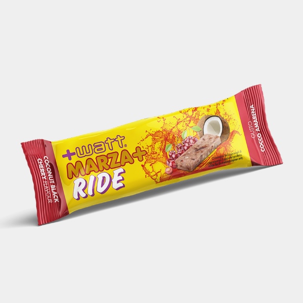 '+WATT Marza Ride bar (coconut-black cherry) 35g