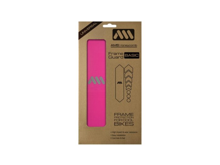AMS HONEYCOMB FRAME GUARD BASIC. MAGENTA