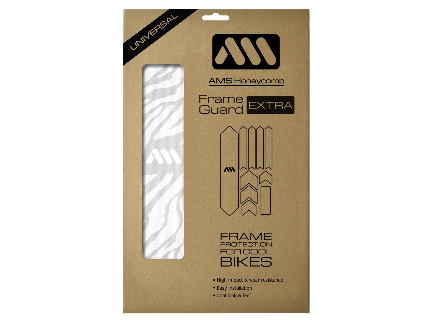 AMS HONEYCOMB FRAME GUARD EXTRA. ZEBRA