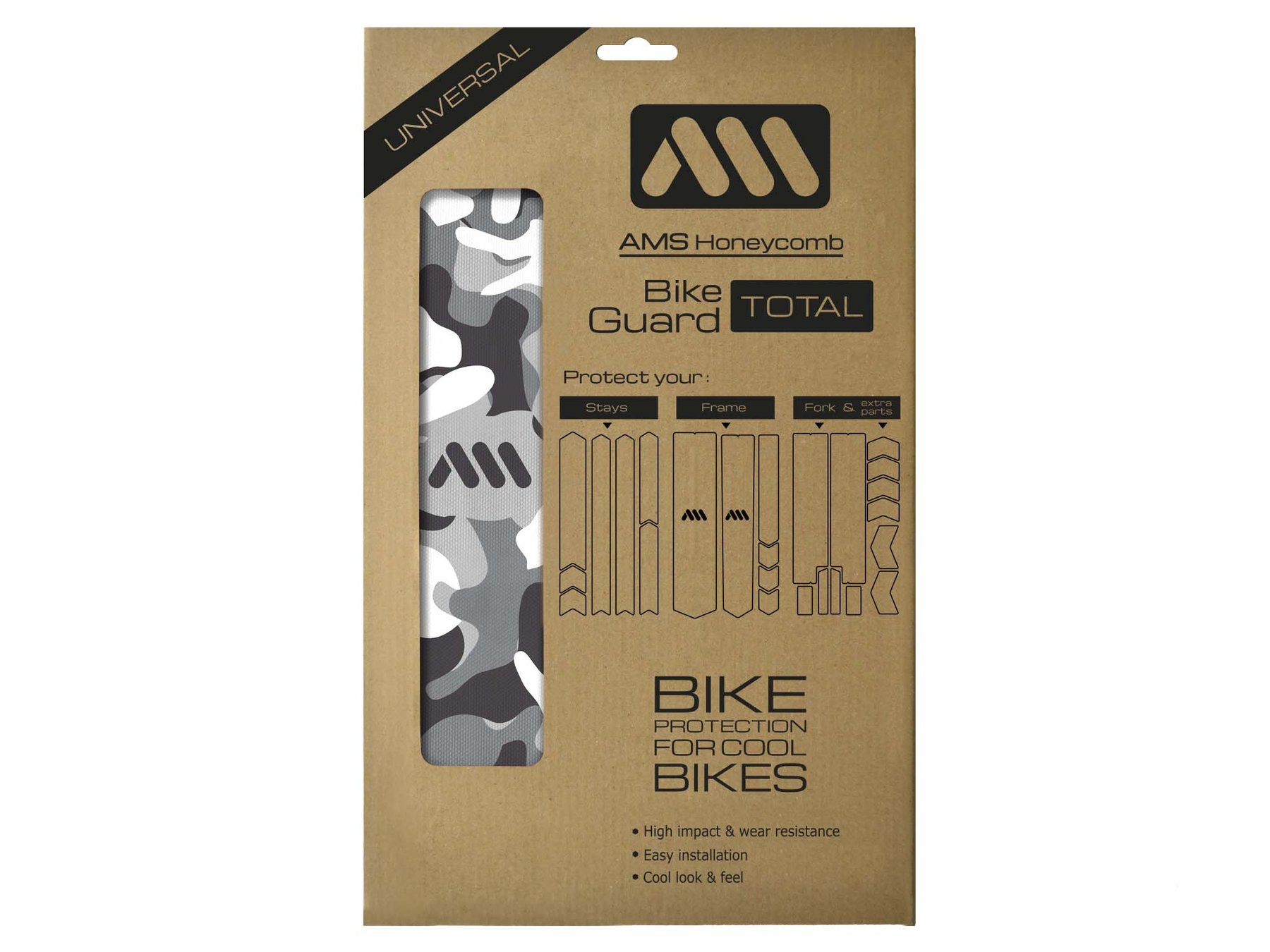 AMS HONEYCOMB FRAME GUARD TOTAL. CAMO