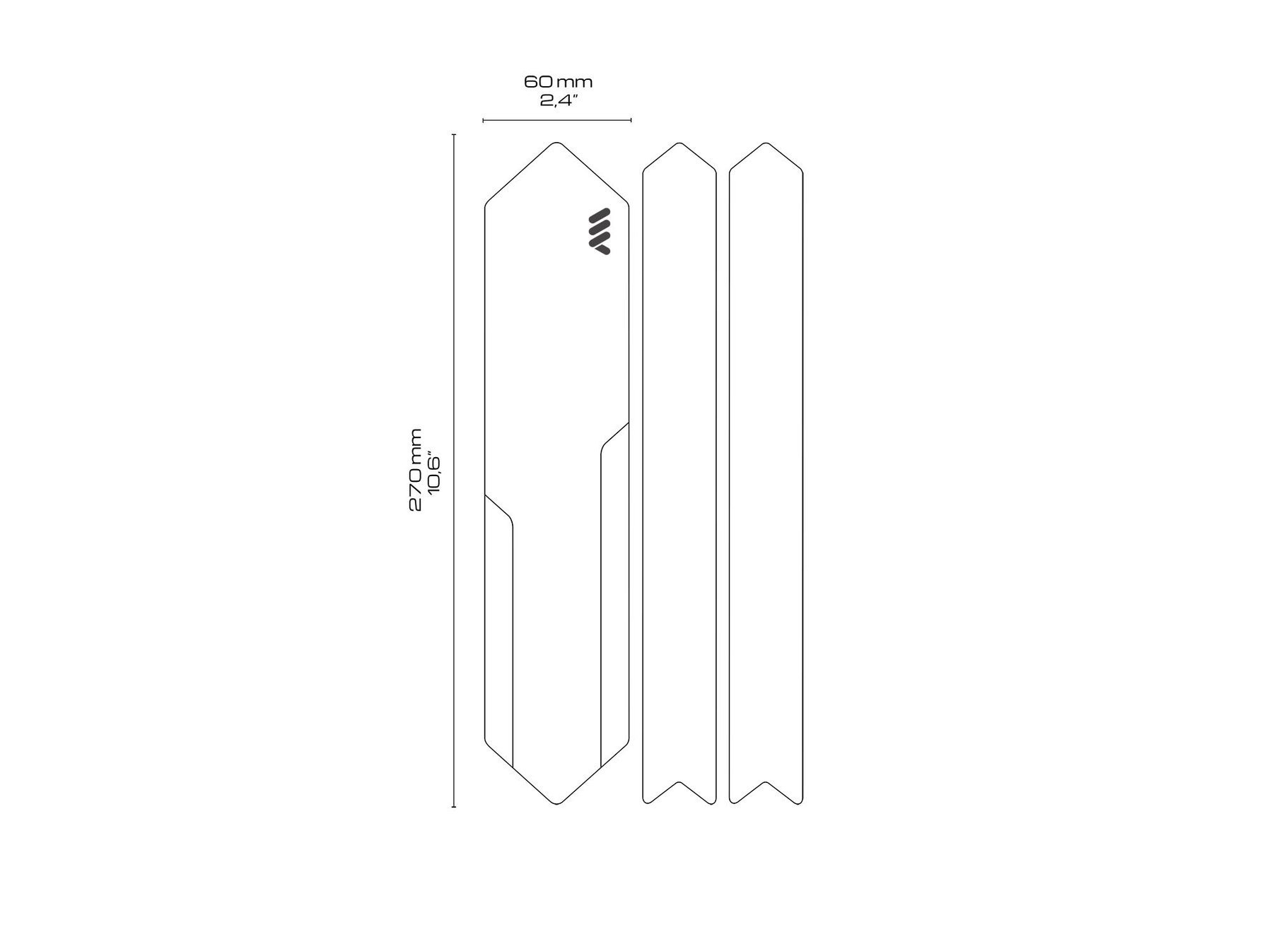 AMS HONEYCOMB CHAIN GUARD. CLEAR - Image 5