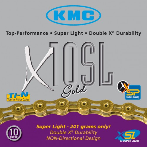&Alpha;&lambda;&upsilon;&sigma;ί&delta;&alpha; KMC X10 SL Gold Ti