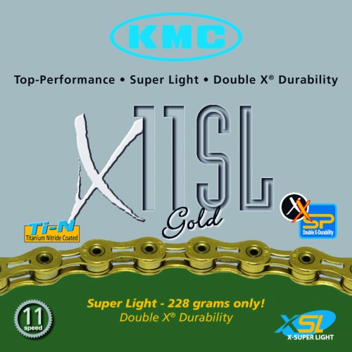 &Alpha;&lambda;&upsilon;&sigma;ί&delta;&alpha; KMC X11 SL Gold Ti