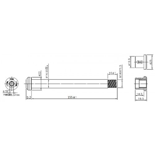 Ά&xi;&omicron;&nu;&alpha;&sigmaf; Xon &Epsilon;&mu;&pi;&rho;ό&sigma;&theta;&iota;&omicron;&sigmaf; &mu;&epsilon; Allen 15mm Boost (110mm) &kappa;&alpha;&tau;ά&lambda;&lambda;&eta;&lambda;&omicron;&sigmaf; &gamma;&iota;&alpha; &alpha;&nu;&alpha;&rho;&tau;ή&sigma;&epsilon;&iota;&sigmaf; Fox XQR-24