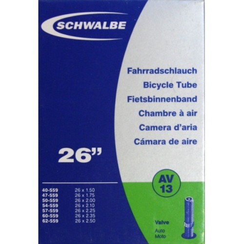 &Alpha;&epsilon;&rho;&omicron;&theta;ά&lambda;&alpha;&mu;&omicron;&sigmaf; Schwalbe 26 x 1.50-2.50 (40/62-559) AV 13