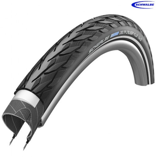 &Epsilon;&lambda;&alpha;&sigma;&tau;&iota;&kappa;ά Schwalbe Delta Cruiser Plus 700x38 3mm &pi;&rho;&omicron;&sigma;&tau;&alpha;&sigma;ί&alpha; (&Sigma;&upsilon;&rho;&mu;ά&tau;&iota;&nu;&alpha;) &mu;&epsilon; &Alpha;&nu;&alpha;&kappa;&lambda;&alpha;&sigma;&tau;&iota;&kappa;ή &Lambda;&omega;&rho;ί&delta;&alpha;