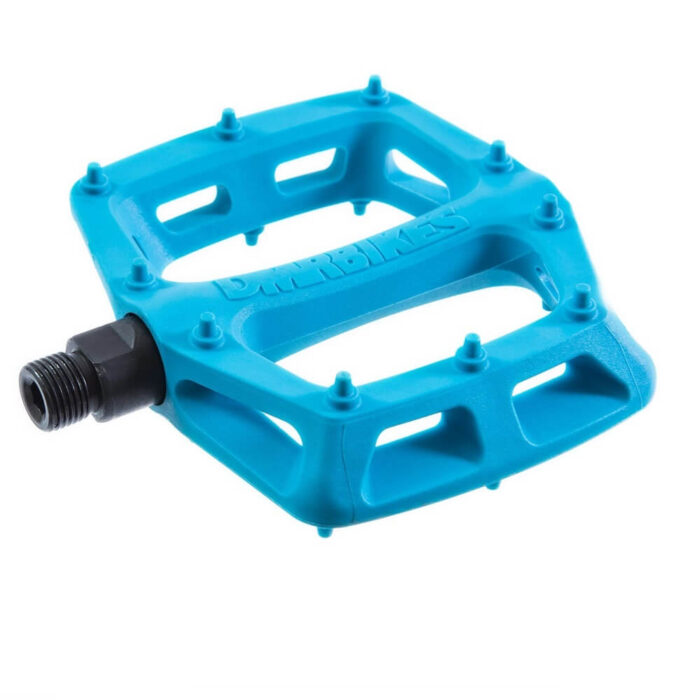 DMR V6 Nylon Flat Pedals - Cyan
