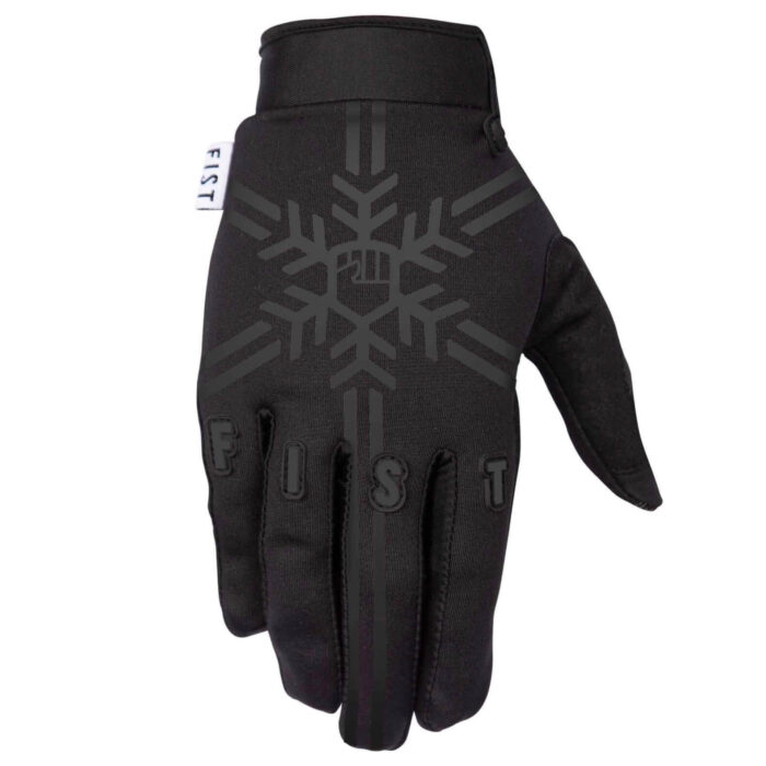 FIST Gloves - Frosty Fingers Black Snowflake
