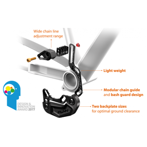 Chain Guide FUNN ZIPPA BASH GUARD 26T -32T