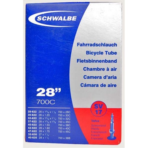 Αεροθάλαμος Schwalbe 700 x 28/45C (28/47-622/635) SV 17