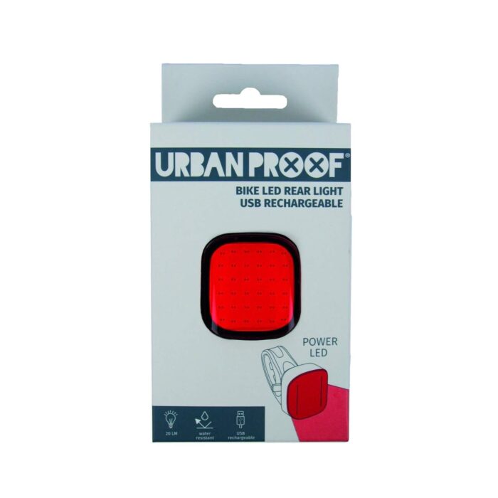 URBAN PROOF LED Rear Light - USB Rechargeable