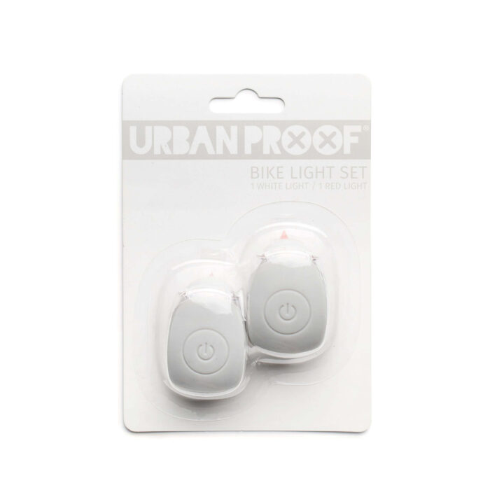 URBAN PROOF Silicone Lights - Light Grey