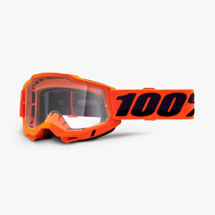 100% ACCURI 2 OTG NEON ORANGE – CLEAR LENS