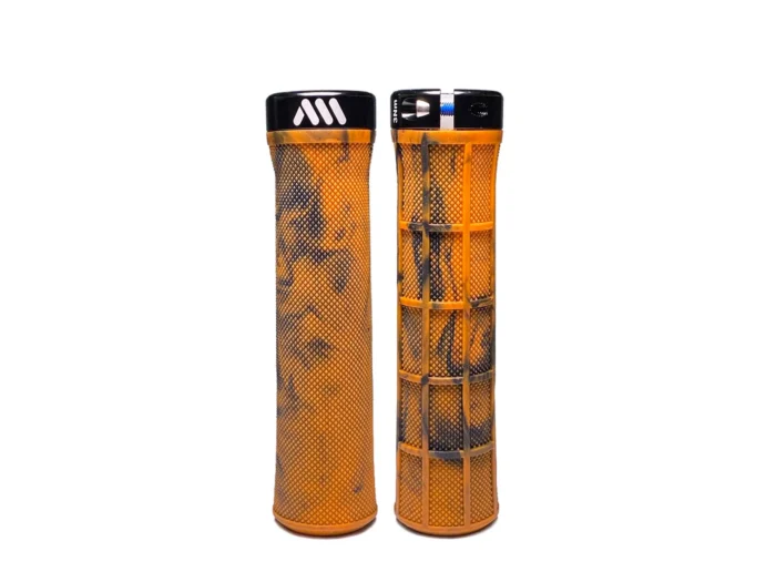 AMS BERM GRIPS. ORANGE CAMO